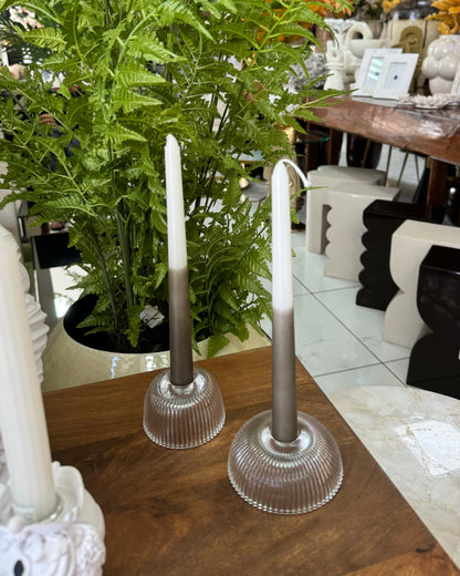 Set de 2 bougeoirs Canel