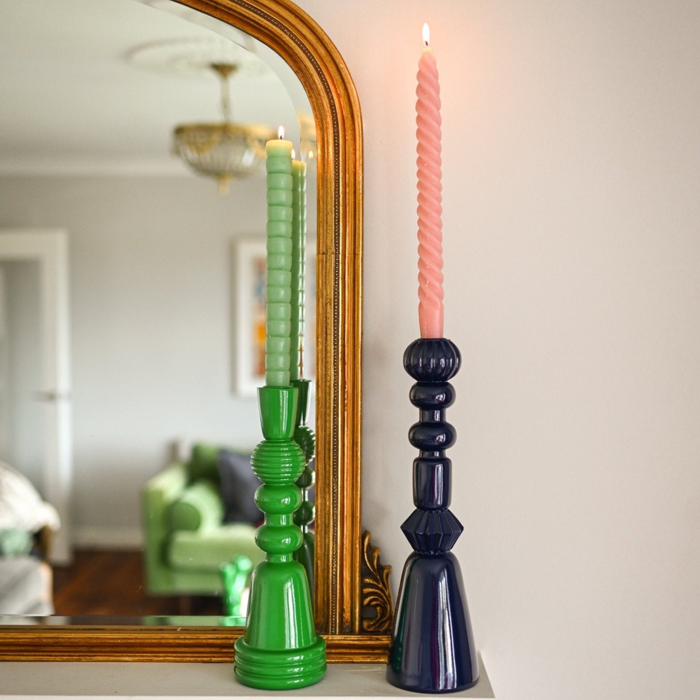 Set de 4 bougies Spiral