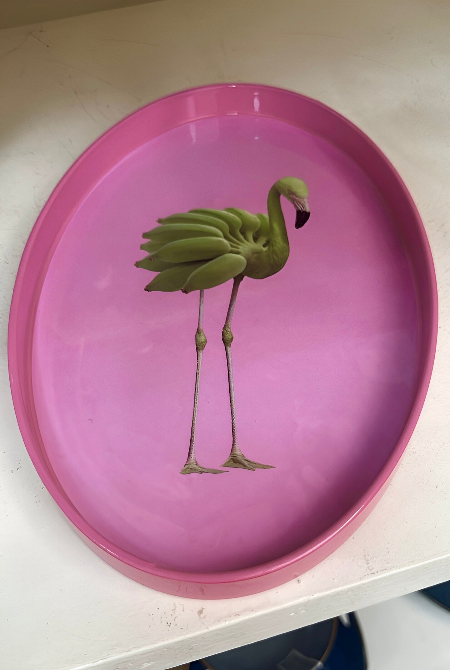 Vide-poche ovale Flamingo