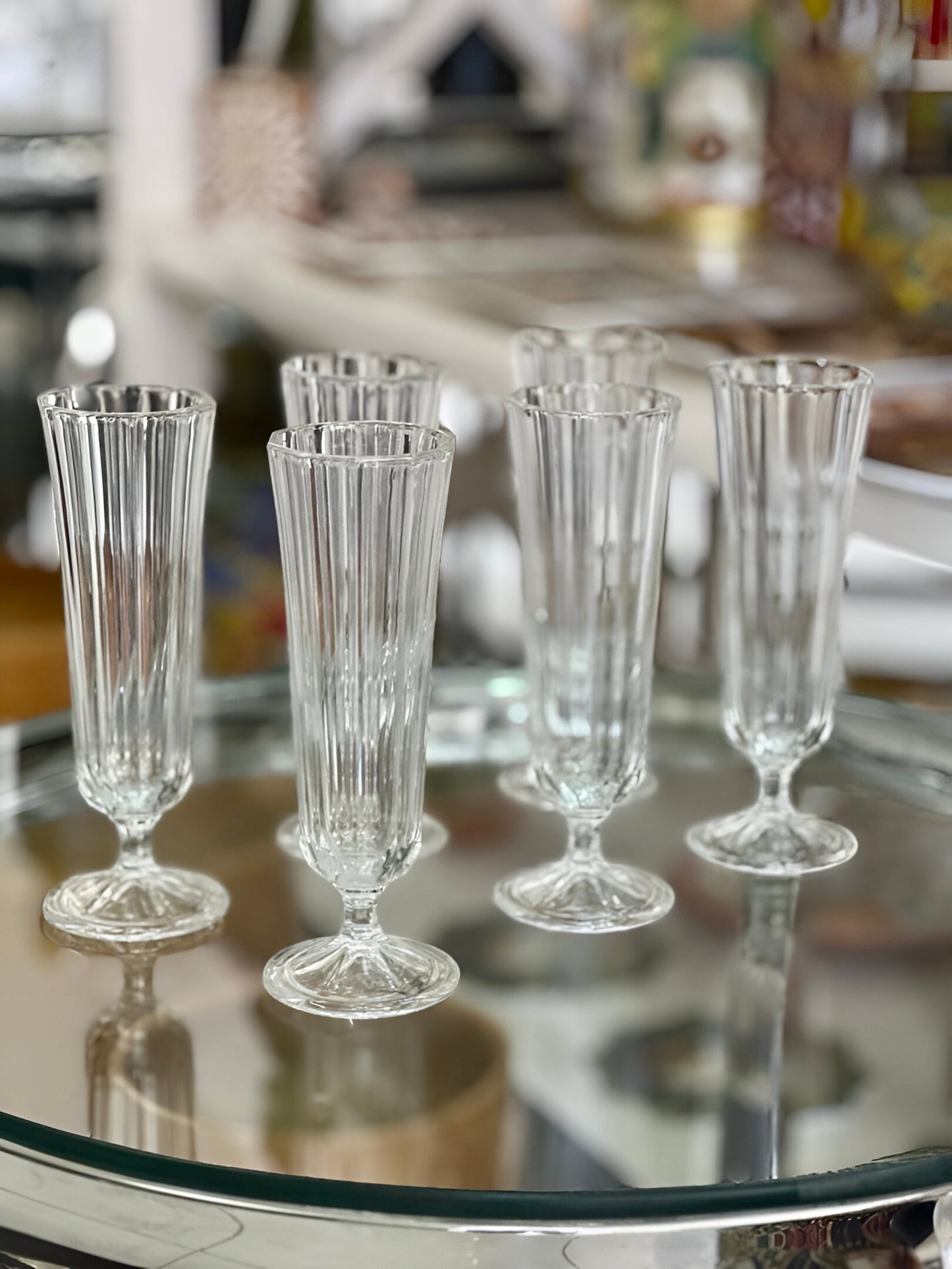 Set de 6 verres à champagne