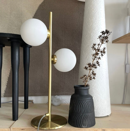 Lampe de table Edmond 2 globes