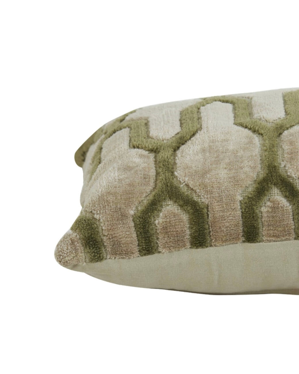 Coussin Jembana olive rect