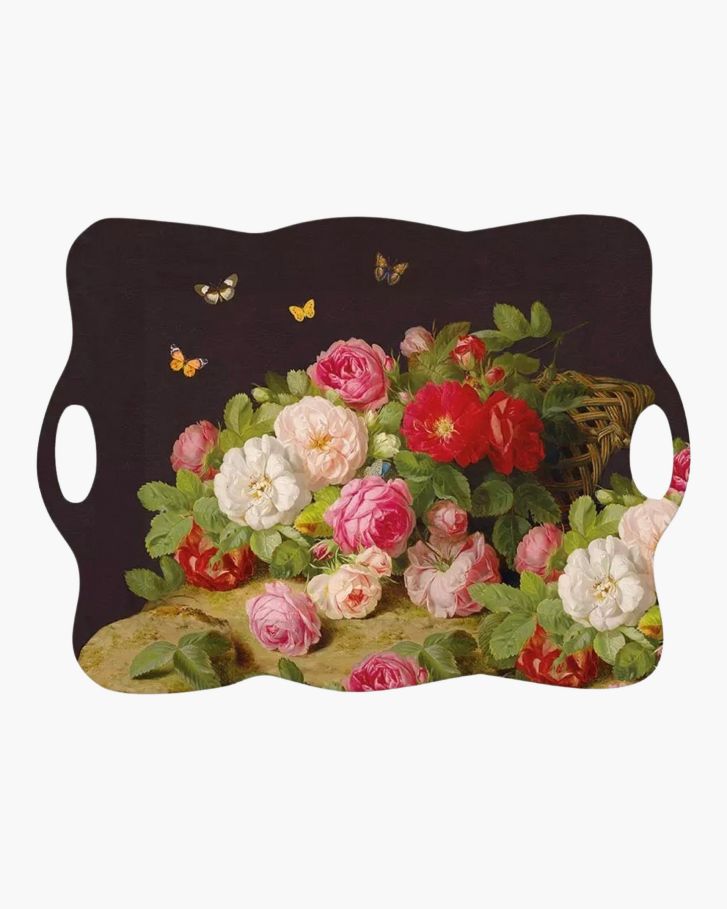 Plateau en porcelaine Romantic GM