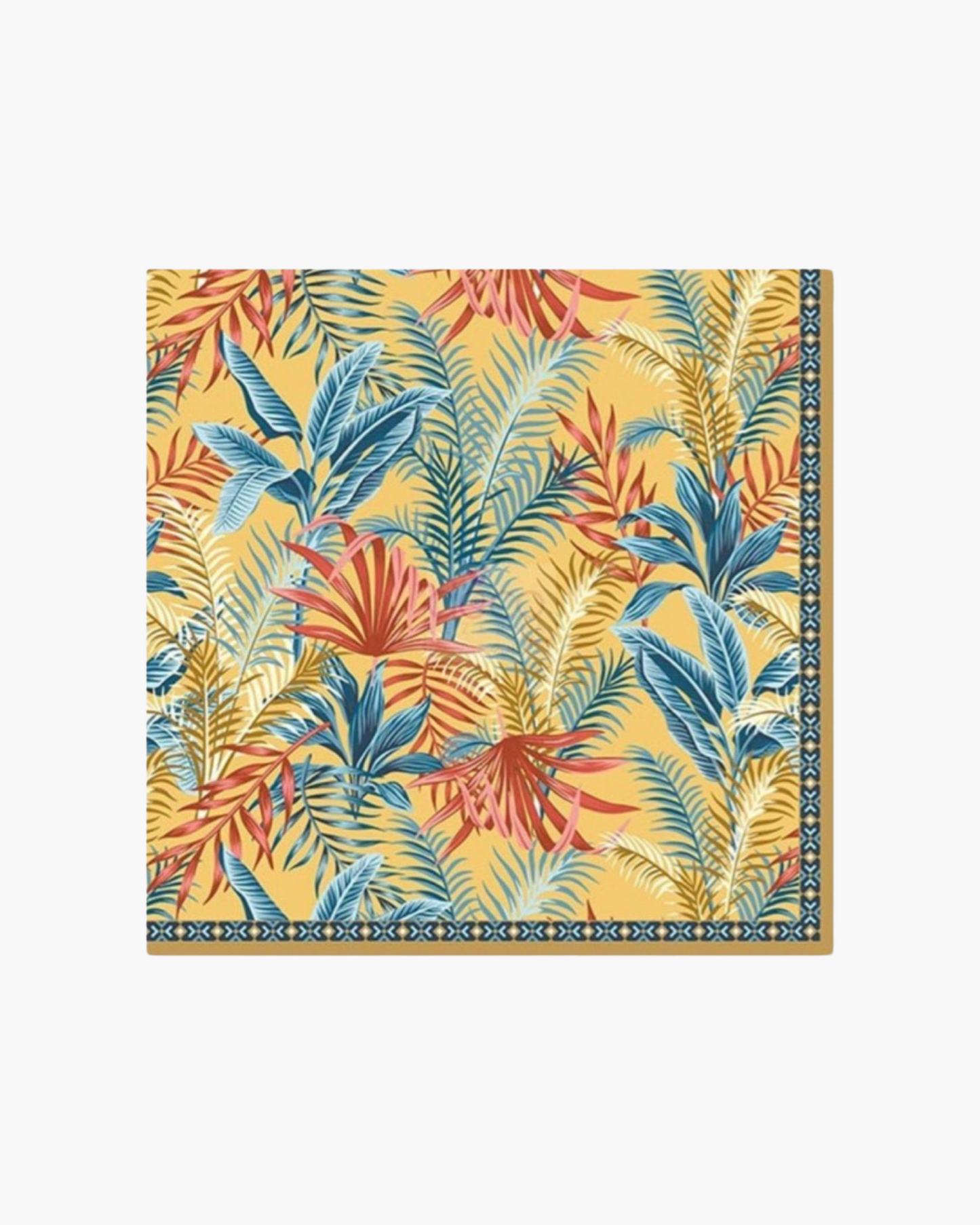 Lot de 20 serviettes en papier 3 plis Jungle