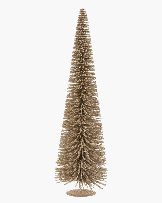 Arbre de noël pailleté 119cm