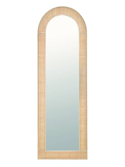 Miroir Lulu en rotin GM