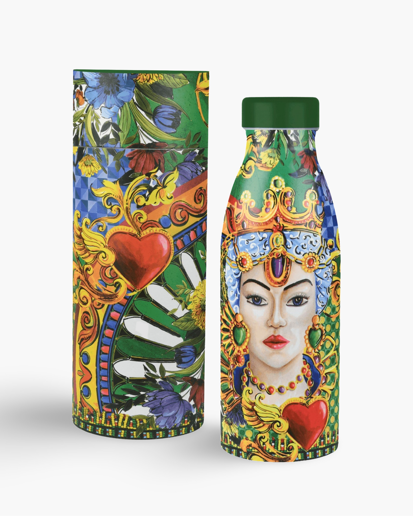 Sicilian Woman Bottle + gift box @Baci Milano