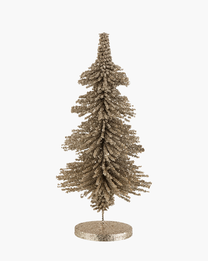 Sapin de noël pailleté 53cm