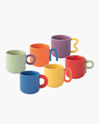 1x Set de 6 mugs Creative