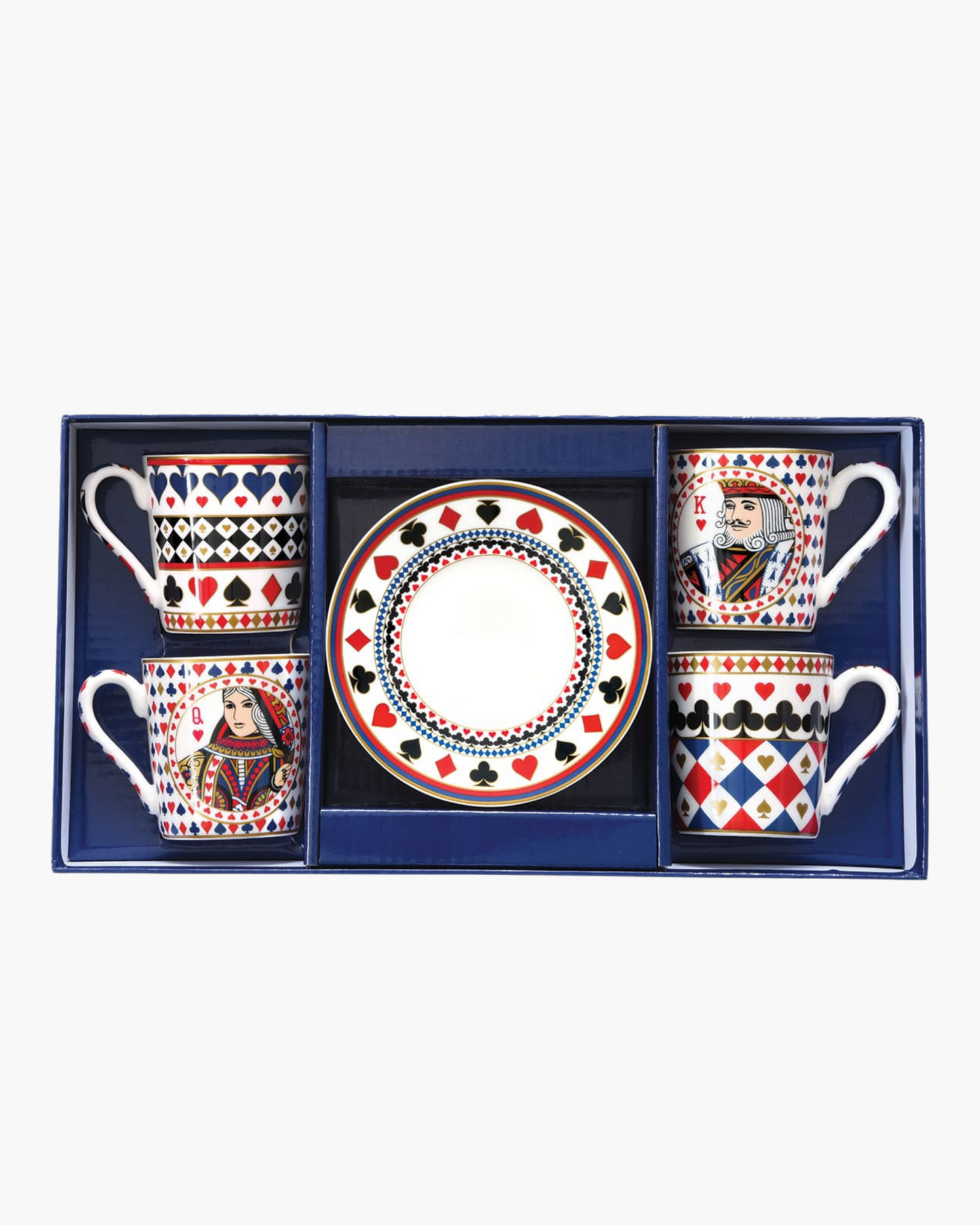 Set de 4 tasses à café Casino