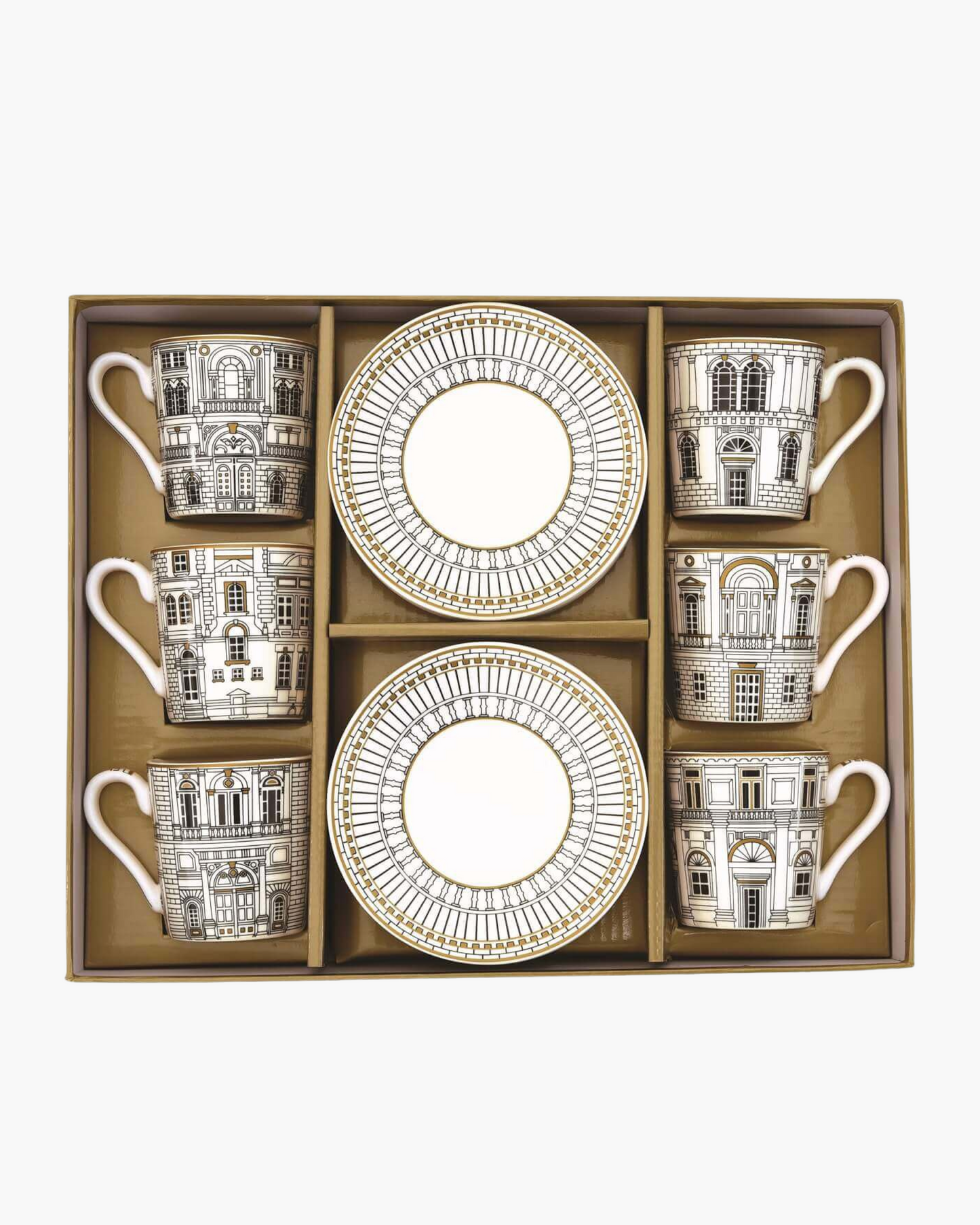 Set de 6 tasses à café Palazzo