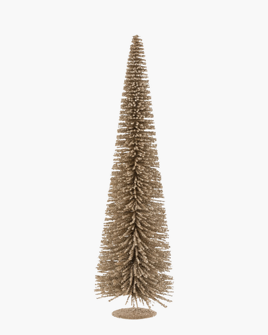 Arbre de noël pailleté 98cm