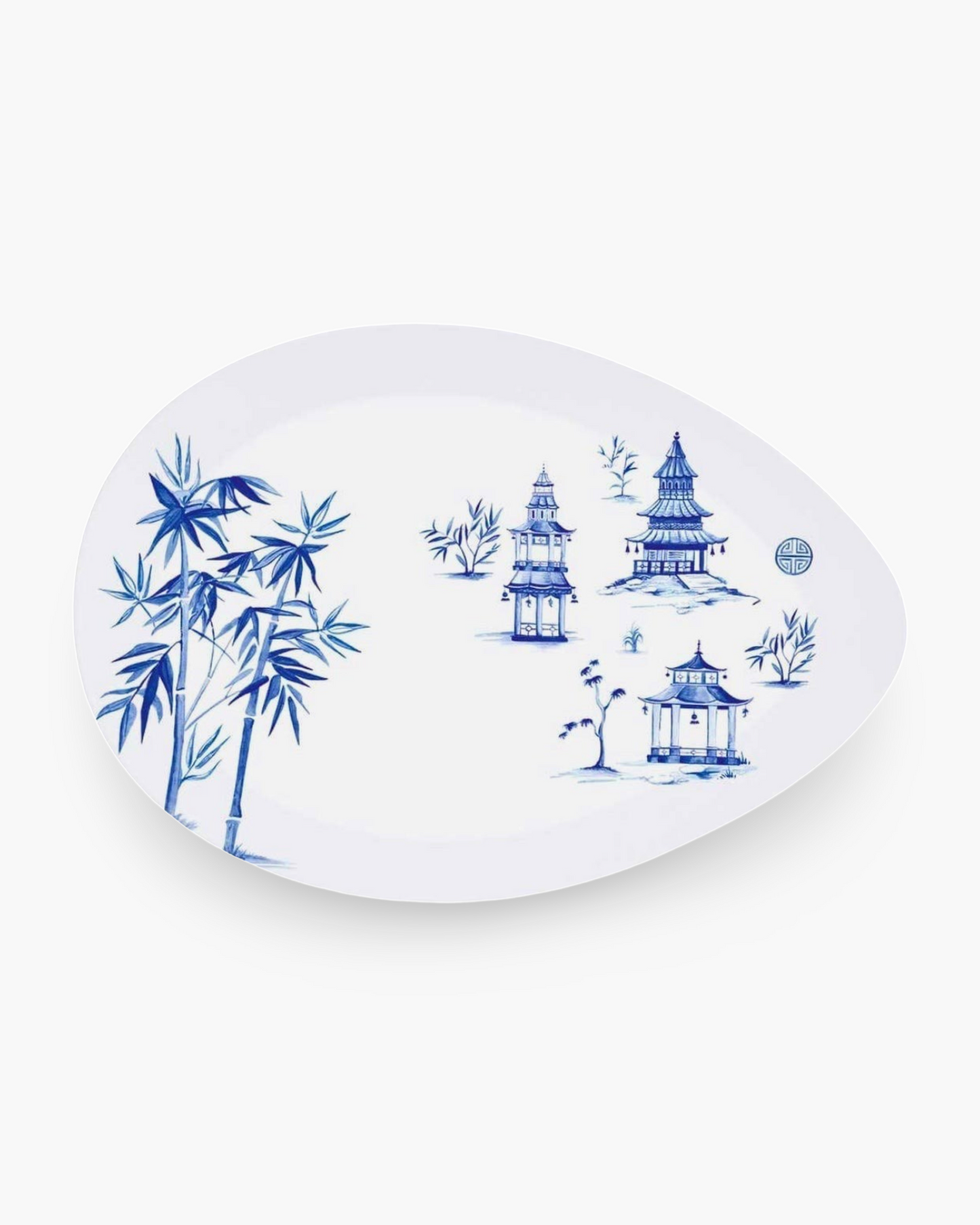 Assiette de service Pagode GM