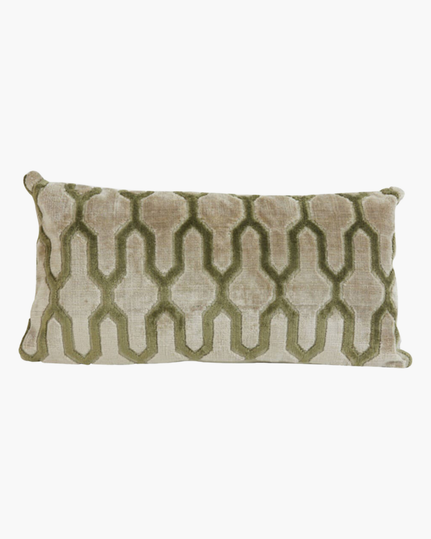 2x Coussin Jembana olive rect (prix à l'unité)