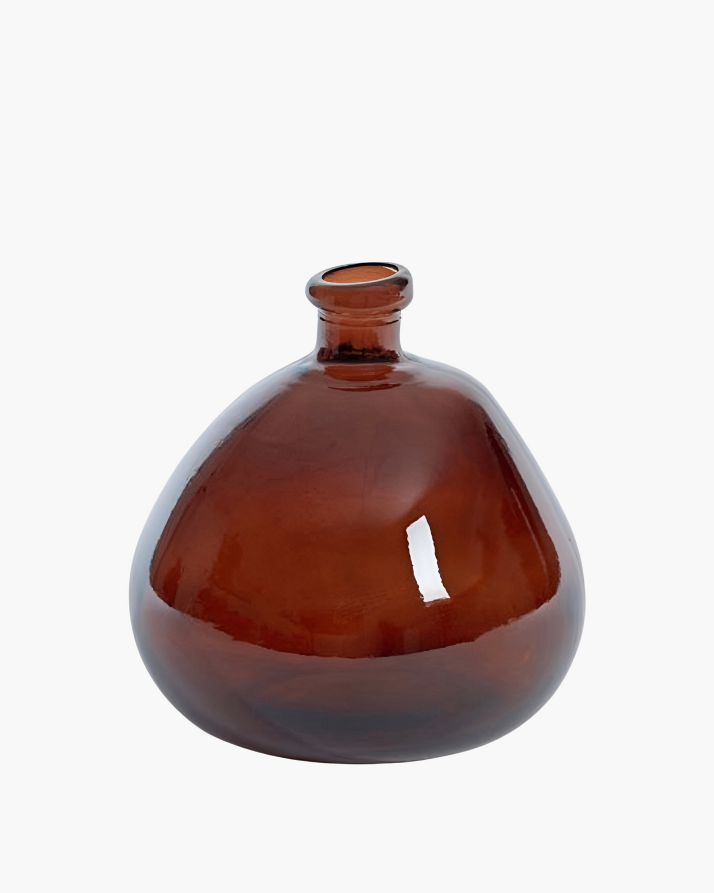 Vase en verre Shiny boule PM