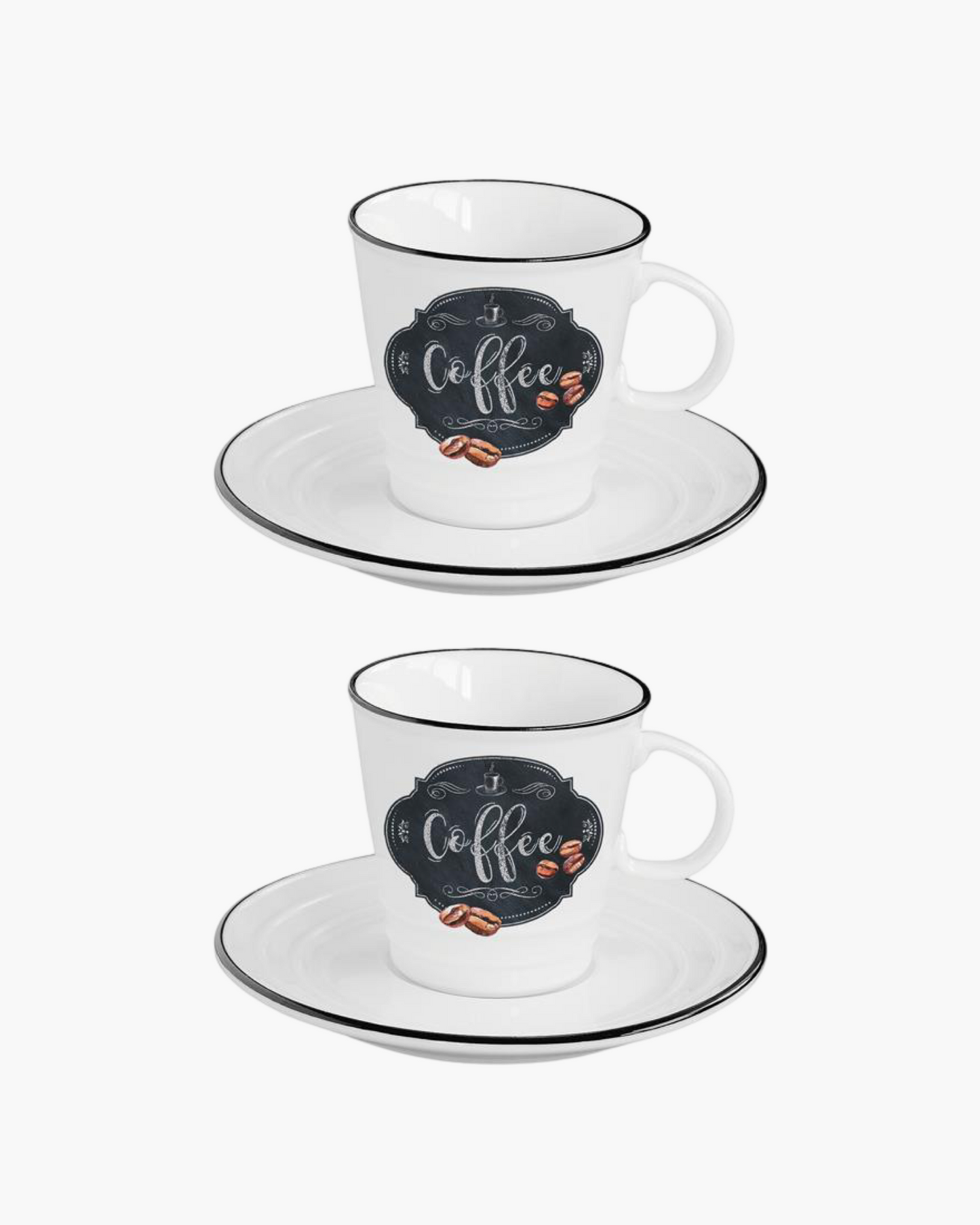 Set de 2 tasses à café Coffee lover