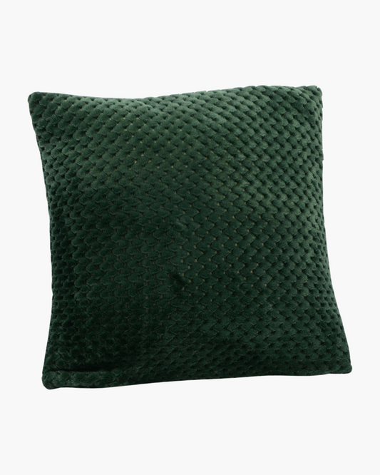 Coussin damier forêt