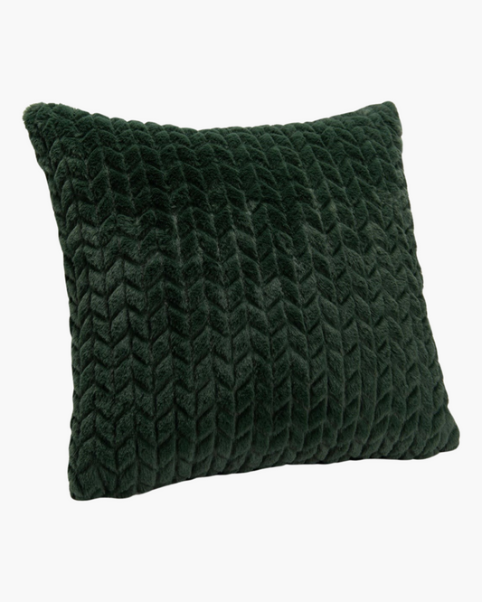 Coussin chevron forêt