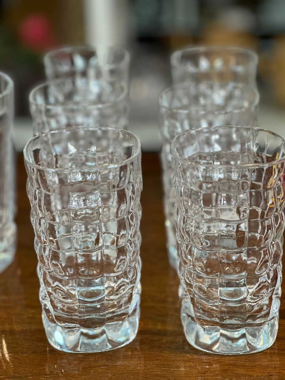 1x Set de 6 verres hauts Optic @IVV