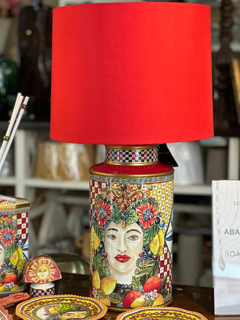 1x Lampe de table Trinacria @Baci Milano