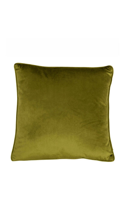 Coussin velours Nuance de vert 3