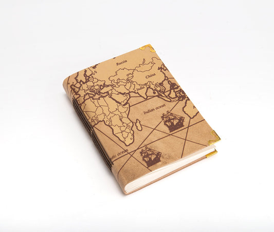 Carnet voyage Mappemonde