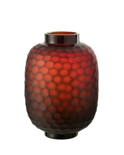 Vase Ruby en verre PM